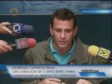 Gobernador Capriles firmó Declaración de Chapultepec