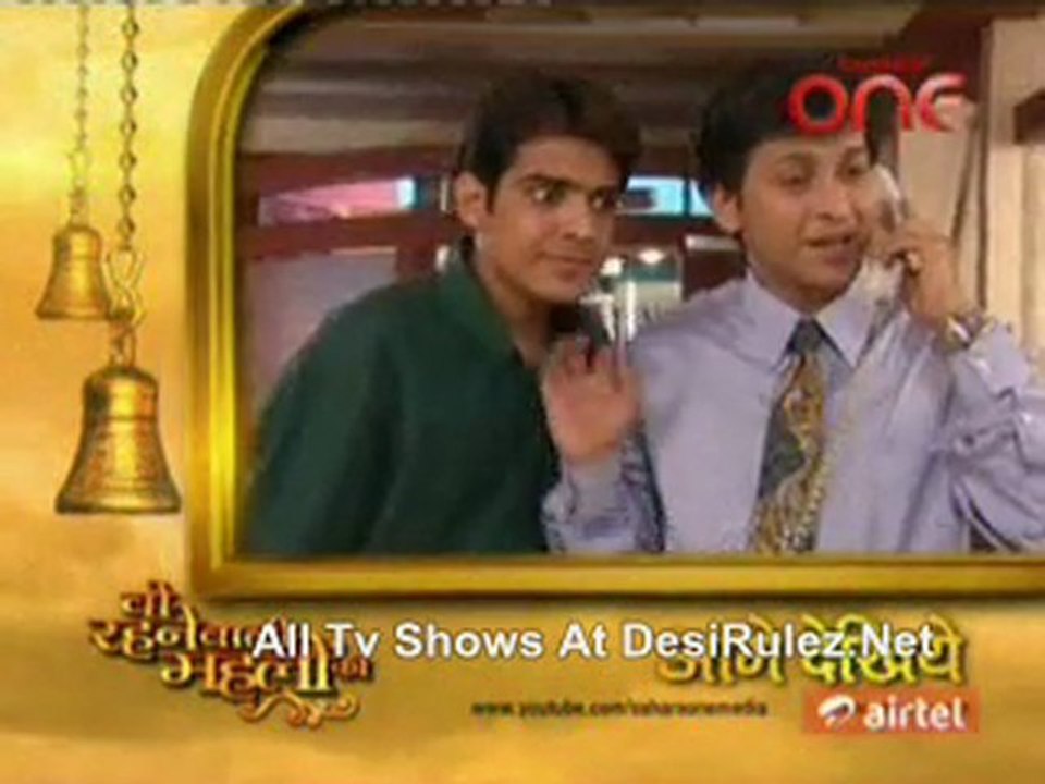 Woh Rehen Wali Mehlon ki 15th Nov 11 pt2