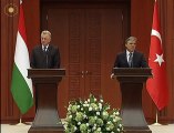 Macaristan Cumhurbaşkanı Schmitt ile ortak basın toplantısında Soruları Cevapladı