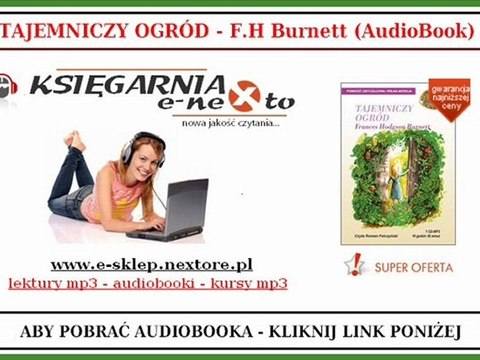 TAJEMNICZY OGRÓD - Książka Audio Mp3 - F.H. BURNETT (Lektury dla Dzieci do słuchania)