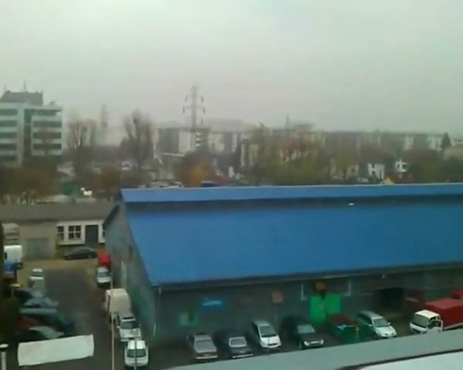 Widok z okna. Warszawa - Wola