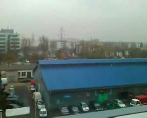 Widok z okna. Warszawa - Wola