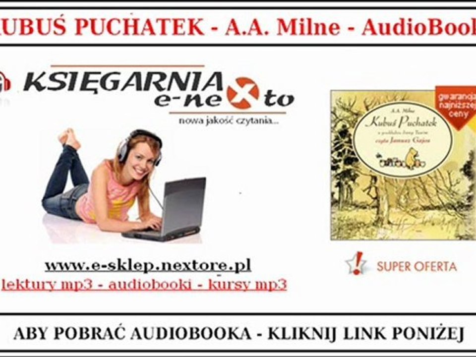 KUBUŚ PUCHATEK - Bajka dla Dzieci Mp3 - Książka Audio - AudioBook!