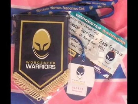 10 novembre 2011 J1 Amlin Cup 2011-2012 Worcester Warriors - Stade Français Paris
