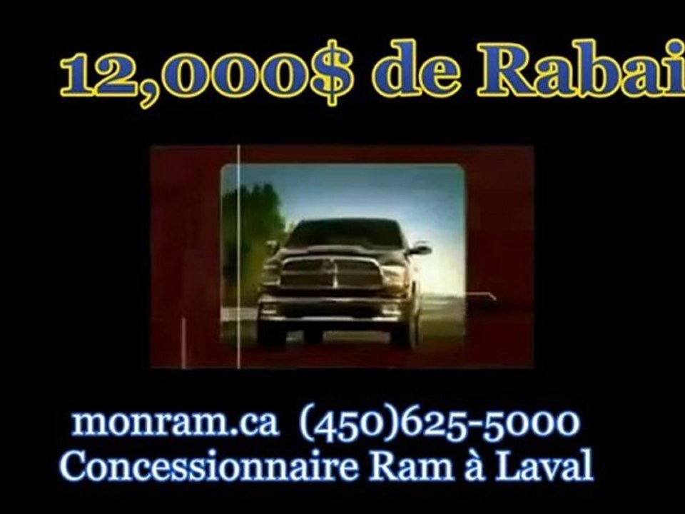 2011 RAM 1500 Chez Landry Automobiles Laval Montreal