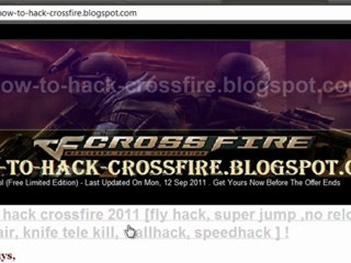 How to Download Crossfire Hack For Free ! [ Nov 2011 ]