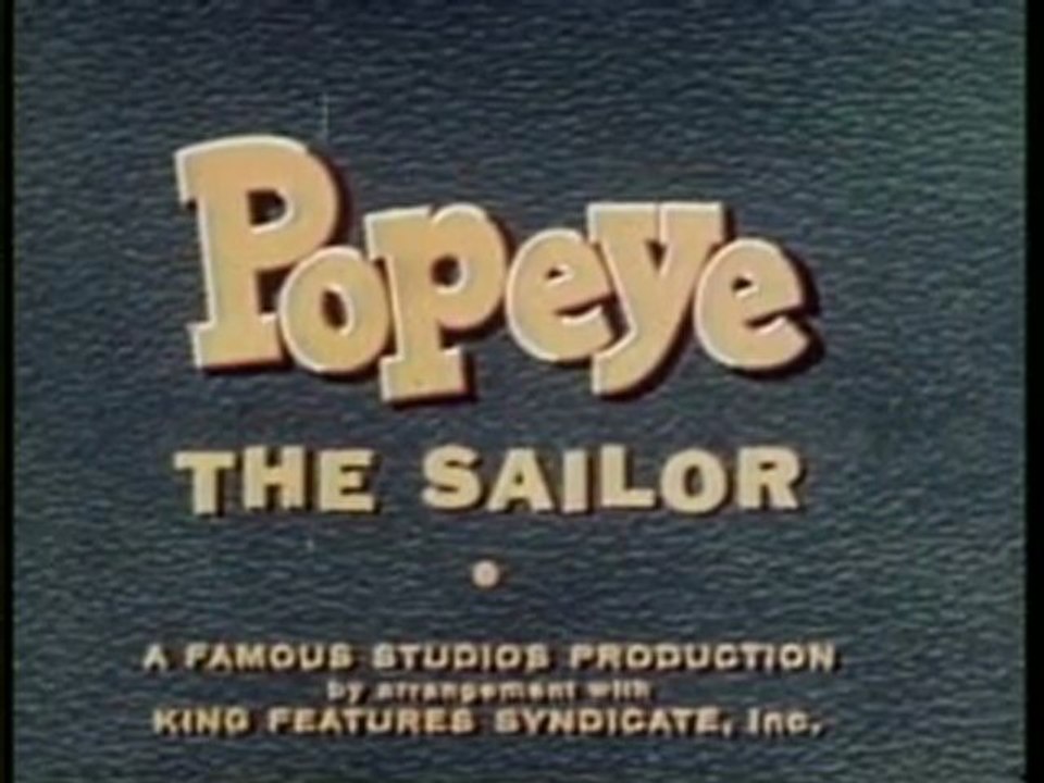 Popeye - "Ancient Fistory"