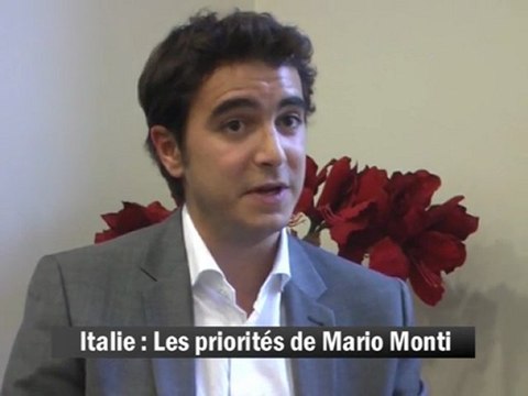 Mario Monti, ses défis