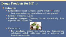Estrogens and Progestins