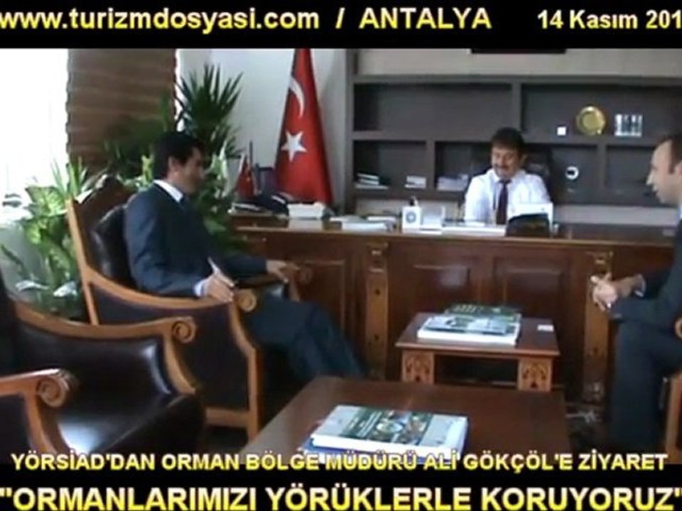 YÖRSİAD’DAN ORMAN BÖLGE MÜDÜRÜ ALİ GÖKÇÖL’E ZİYARET