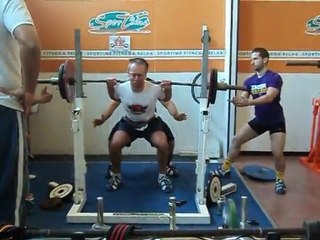 Cipriani Training squat 141 kg