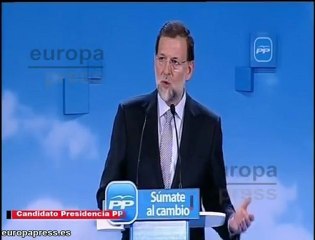 Rajoy y Rubalcaba miran a Europa