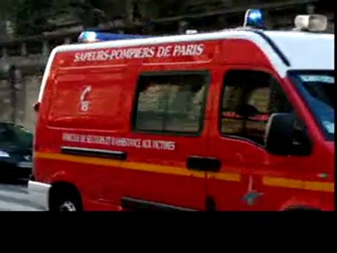 vsav bspp rue d'arcole vers hôtel de ville paris 4