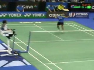 Yonex IFB 2011 - demi finale - Wang VS Buranaprasertsuk - 15/21 21/4 21/7