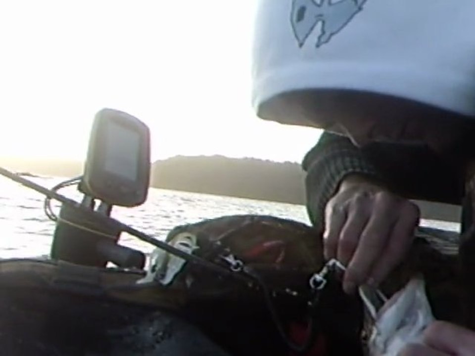 brochet a trémelin en float tube au leurre reins