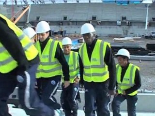 PLEIN CADRE : VISITE DU CHANTIER DU GRAND STADE