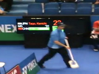 Yonex IFB 2011 - demi finale - Tago VS Lin Dan - 23/25 14/18 abon - 2