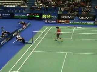 Yonex IFB 2011 - demi finale - Tago VS Lin Dan - 23/25 14/18 abon - 3