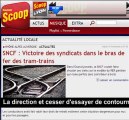Interview de Stéphane Boulade de Sud Rail sur Radio Scoop le 15/11/2011 sur l'EAS