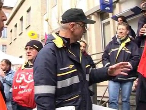Bon et ben voilà le deuxième jour de grève des facteurs de la poste du plateau de Millau et c'est le statu quo.