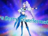 Fresh Pretty Cure Cure Berry Transformation and Attack