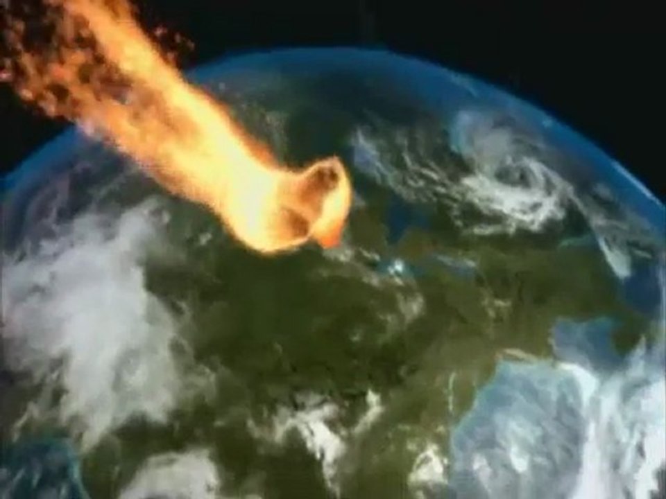 Hundreds of thousands of astreoids ready to hit the earth at any moment have surrounded it like a cloud.