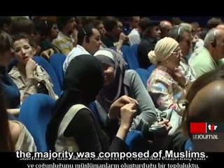 The broadcast on Swiss televison about the conferences that collapsed the theory of evolution in Switzerland