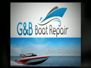 Boat Repair Service - Transom Repair Fiberglass