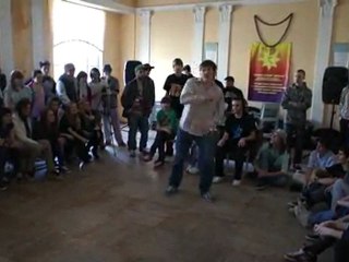 Alisa Popping dance battle Saratov Russia