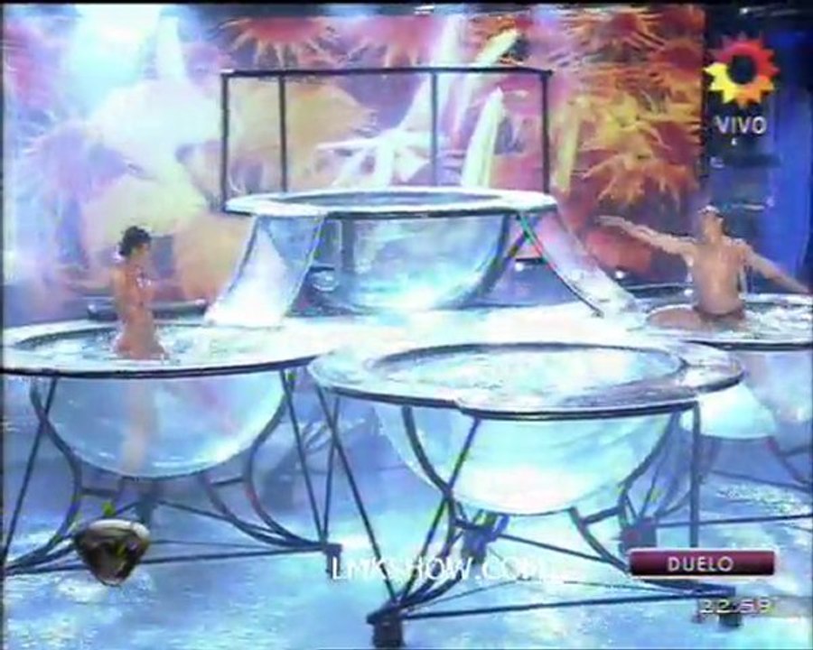 Aquadance duelo Riquelme