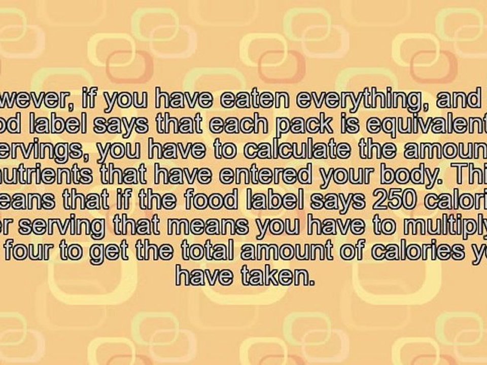 How to Read Food Labels