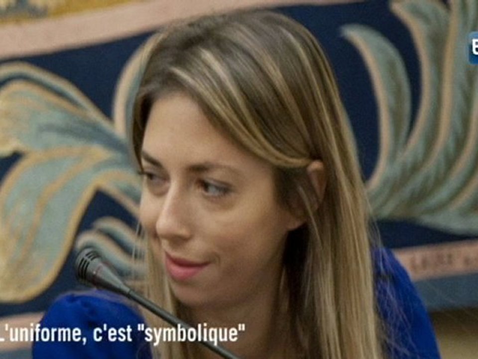 L’uniforme, c’est "symbolique"