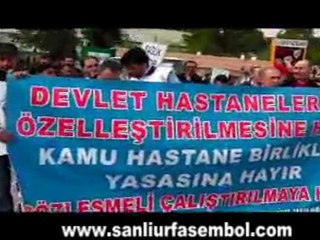 ŞANLIURFA SES SENDİKASI EYLEM