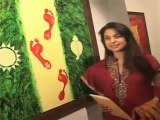 Juhi Chawla Inaugurates Bharat Tripathi's Painting Exhibition