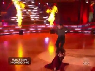 Η Χόουπ Σόλο στο αμερικανικό "Dancing with the Stars"