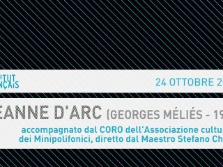 Ciné-Concert "Jeanne d'Arc" de Georges Méliès