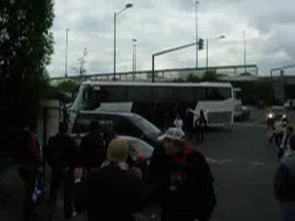 attaque bus marseillais psg om