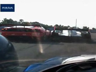Peugeot Sport, 6H de ZHUHAI: Accidents des Audi