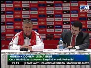 Hiddink Dönemi Sona Erdi
