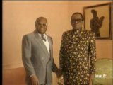 Mobutu et Tshisekedi à Cap Martin en novembre 1996.