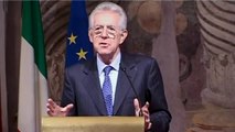 Monti - Conferenza Stampa dopo le consultazioni