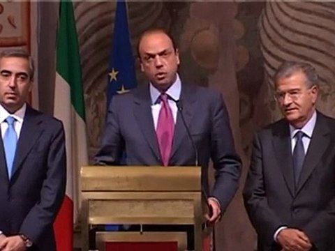 Alfano - Intervento dopo consultazone con Monti (15.11.11)