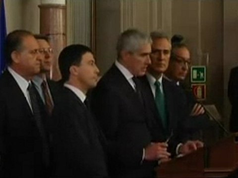 Casini - Governo Monti - Sostegno fino a termine legislatura (13.11.11)