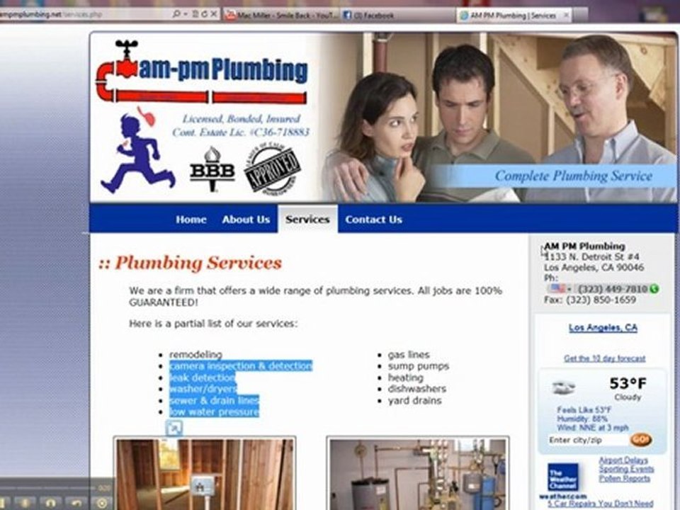 Plumbing West Hollywood | West Hollywood Plumber