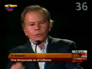 ¿En qué andan? El debate: Una temporada en el infierno 16.11 2011