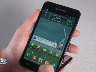 Samsung Galaxy Note - Prise en main