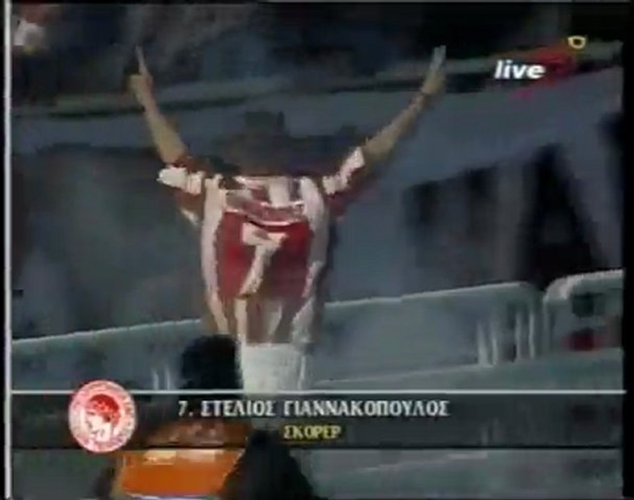 pao vs olympiakos 0-2 1997-98