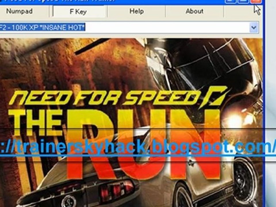 Need For Speed The Run Trainer [ Working Trainer ]