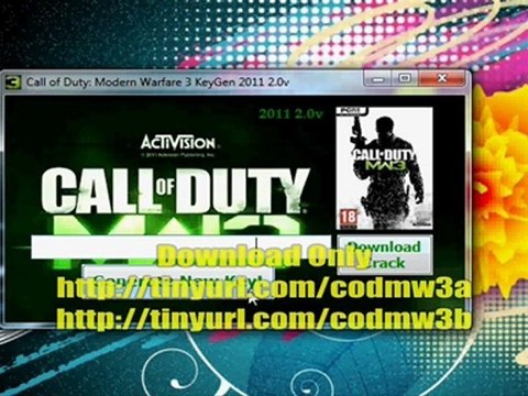 Free Call of Duty Modern Warfare 3 KeyGen + Crack 2011 2.0v Download