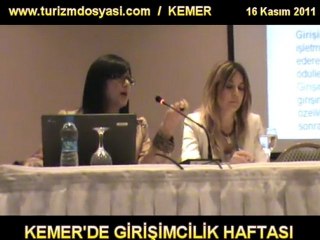 DÜNYA GİRŞİMCİLİK HAFTASI KEMER’DE DE KUTLANIYOR